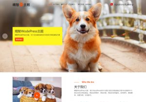 猫粮狗粮，宠物粮食wordpress企业主题 ，适合做宠物食品生产加工销售的WP企业网站主题。